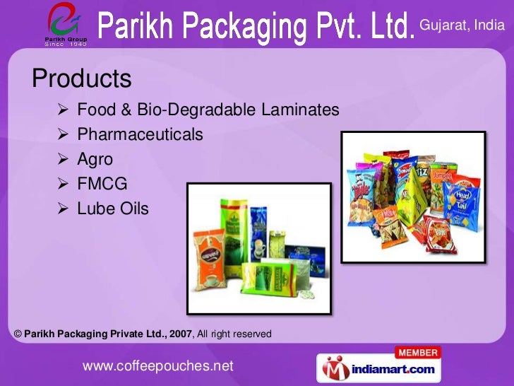 Parikh Packaging Pvt Ltd Ahmedabad india