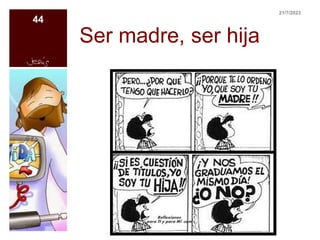Ser madre, ser hija
21/7/2023
44
 