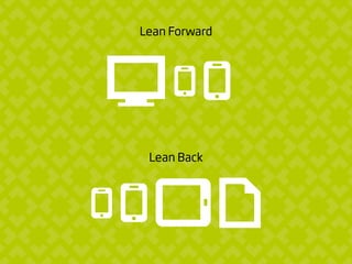 Lean Forward
Lean Back
 