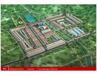 P: Residential area No. 3          L: Hiep Hoa T: The detailed plan of 1/500 scalePn
 
