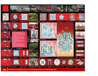 International consolation prize of The International Union of Architects(UIA), 2001Aw
 