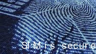 EUGAP#34 | Commercial in confidence | May 2015 | Page 29
SI M i s secur e
 