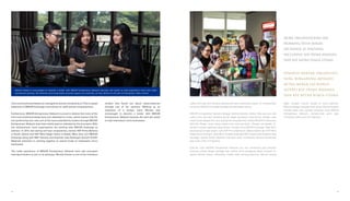 Monika Pratiwi is encouraged to become a lender with MEKAR Entrepreneur Network because she wants to help Indonesia’s micro and small
businesses growing. She believes such businesses actually support our economy, so they deserve to be part of everybody’s daily routine.
micro and small businesses are managed by women entrepreneurs.This is a great
testament of MEKAR Exchange commitment to uplift women empowerment.
Furthermore, MEKAR Entrepreneur Network is proud to declare that none of the
micro and small businesses have ever defaulted on a loan, which means it has 0%
non-performing loan ratio and all the loans extended by lenders through MEKAR
Entrepreneur Network have been totally paid on schedule by the borrowers. With
this achievement, more organizations are working with MEKAR Exchange as
partners. In 2014, two saving and loan cooperatives, namely KSP Prima Wahana
in South Jakarta and KSP Mitra Niaga Utama in Depok, West Java, join MEKAR
Exchange along with BMT Sanama and Koperasi Jasa Keuangan Syariah (KJKS)
Madinah Indonesia in working together to extend funds to Indonesia’s micro
businesses.
The noble aspirations of MEKAR Entrepreneur Network have also prompted
individual lenders to join in its advocacy. Monika Pratiwi is one of the individual
lenders that found out about www.mekar.biz
through one of her partners. Working as an
employee of a foreign bank, Monika was
encouraged to become a lender with MEKAR
Entrepreneur Network because she said she wants
to help Indonesia’s micro businesses.
MORE ORGANIZATIONS ARE
WORKING WITH MEKAR
EXCHANGE AS PARTNERS,
INCLUDING KSP PRIMA WAHANA
AND KSP MITRA NIAGA UTAMA.
SEMAKIN BANYAK ORGANISASI
YANG BERGABUNG MENJADI
MITRA MEKAR EXCHANGE,
SEPERTI KSP PRIMA WAHANA
DAN KSP MITRA NIAGA UTAMA.
usaha mikro dan kecil tersebut dikelola oleh para wiraswasta wanita. Ini membuktikan
komitmen MEKAR Exchange terhadap pemberdayaan wanita.
MEKAR Entrepreneur Network bangga memberitahukan bahwa tidak satu pun dari
usaha mikro dan kecil tersebut pernah gagal membayar pinjamannya. Dengan rasio
kredit macet sebesar 0%, semua pinjaman yang diberikan melalui MEKAR Entrepreneur
Network dibayar lunas sesuai jadwal oleh para peminjam. Dengan pencapaian ini,
semakin banyak organisasi yang tertarik menjadi mitra MEKAR Exchange. Pada 2014,
dua koperasi simpan pinjam, yaitu KSP Prima Wahana di Jakarta Selatan dan KSP Mitra
Niaga Utama di Depok, Jawa Barat, bergabung dengan BMT Sanama dan Koperasi Jasa
Keuangan Syariah (KJKS) Madinah Indonesia untuk memberikan bantuan pendanaan
bagi usaha mikro di Indonesia.
Cita-cita mulia MEKAR Entrepreneur Network pun ikut mendorong para pemberi
pinjaman pribadi dengan berbagai latar profesi untuk bergabung dalam program ini,
seperti Monika Pratiwi. Dikenalkan melalui salah seorang rekannya, Monika senang
dapat menjadi investor pribadi di www.mekar.biz.
Bekerja sebagai karyawan bank asing, Monika tergerak
menjadi salah satu pemberi pinjaman pada MEKAR
Entrepreneur Network, semata-mata demi ingin
membantu usaha mikro di Indonesia.
46 47
 