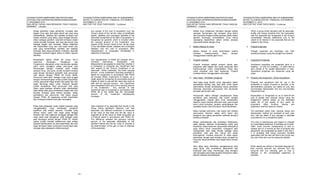 YAYASAN PUTERA SAMPOERNA DAN ENTITAS ANAK
CATATAN ATAS LAPORAN KEUANGAN KONSOLIDASIAN
31 DESEMBER 2014
DAN UNTUK TAHUN YANG BERAKHIR PADA TANGGAL
TERSEBUT - Lanjutan
YAYASAN PUTERA SAMPOERNA AND ITS SUBSIDIARIES
NOTES TO CONSOLIDATED FINANCIAL STATEMENTS
DECEMBER 31, 2014
AND FOR THE YEAR THEN ENDED - Continued
- 15 -
Setiap kelebihan biaya perolehan investasi atas
bagian Grup atas nilai wajar bersih dari aset yang
teridentifikasi, liabilitas dan liabilitas kontinjen dari
entitas asosiasi yang diakui pada tanggal akuisisi,
diakui sebagai goodwill. Goodwill termasuk dalam
jumlah tercatat investasi, dan diuji penurunan nilai
sebagai bagian dari investasi. Setiap kelebihan
dari kepemilikan Grup dari nilai wajar bersih dari
aset yang teridentifikasi, liabilitas dan liabilitas
kontinjen atas biaya perolehan investasi, sesudah
pengujian kembali segera diakui di dalam laporan
aktivitas.
Any excess of the cost of acquisition over the
Group’s share of the net fair value of identifiable
assets, liabilities and contingent liabilities of the
associate recognised at the date of acquisition, is
recognised as goodwill, which is included within
the carrying amount of the investment. Any
excess of the Group’s share of the net fair value
of the identifiable assets, liabilities and contingent
liabilities over the cost of acquisition, after
reassessment, is recognised immediately in
statement of activities.
Persyaratan dalam PSAK 55 (revisi 2011)
Instrumen Keuangan: Pengakuan dan
Pengukuran, diterapkan untuk menentukan apakah
perlu untuk mengakui setiap penurunan nilai
sehubungan dengan investasi pada entitas
asosiasi Grup. Jika perlu, jumlah tercatat investasi
yang tersisa (termasuk goodwill) diuji penurunan
nilai sesuai dengan PSAK 48 (revisi 2009),
Penurunan Nilai Aset, sebagai suatu aset tunggal
dengan membandingkan antara jumlah terpulihkan
(mana yang lebih tinggi antara nilai pakai dan nilai
wajar dikurangi biaya untuk menjual) dengan
jumlah tercatatnya. Rugi penurunan nilai yang
diakui pada keadaan tersebut tidak dialokasikan
pada setiap aset yang membentuk bagian dari nilai
tercatat investasi pada entitas asosiasi. Setap
pembalikan dari penurunan nilai diakui sesuai
dengan PSAK 48 sepanjang jumlah terpulihkan
dari investasi tersebut kemudian meningkat.
The requirements of PSAK 55 (revised 2011),
Financial Instruments: Recognition and
Measurement are applied to determine whether it
is necessary to recognise any impairment loss
with respect to the Group’s investment in an
associate. When necessary, the entire carrying
amount of the investment (including goodwill) is
tested for impairment in accordance with PSAK
48 (revised 2009), Impairment of Assets, as a
single asset by comparing its recoverable amount
(higher of value in use and fair value less costs to
sell) with its carrying amount. Any impairment
loss recognised forms part of the carrying amount
of the investment. Any reversal of that
impairment loss is recognised in accordance with
PSAK 48 to the extent that the recoverable
amount of the investment subsequently
increases.
Pada saat pelepasan suatu entitas asosiasi yang
mengakibatkan Grup kehilangan pengaruh
signifikan atas entitas asosiasi, investasi yang
tersisa diukur pada nilai wajar pada tanggal
tersebut dan nilai wajarnya dianggap sebagai nilai
wajar pada saat pengakuan awal sebagai suatu
aset keuangan sesuai dengan PSAK 55. Selisih
antara jumlah tercatat sebelumnya atas entitas
asosiasi diatribusikan ke sisa kepemilikan dan nilai
wajar termasuk dalam penentuan keuntungan atau
kerugian atas pelepasan entitas asosiasi.
Upon disposal of an associate that results in the
Group losing significant influence over that
associate, any retained investment is measured
at fair value at that date and the fair value is
regarded as its fair value on initial recognition as
a financial asset in accordance with PSAK 55.
The difference between the previous carrying
amount of the associate attributable to the
retained interest and the fair value is included in
the determination of the gain or loss on disposal
of the associate.
YAYASAN PUTERA SAMPOERNA DAN ENTITAS ANAK
CATATAN ATAS LAPORAN KEUANGAN KONSOLIDASIAN
31 DESEMBER 2014
DAN UNTUK TAHUN YANG BERAKHIR PADA TANGGAL
TERSEBUT - Lanjutan
YAYASAN PUTERA SAMPOERNA AND ITS SUBSIDIARIES
NOTES TO CONSOLIDATED FINANCIAL STATEMENTS
DECEMBER 31, 2014
AND FOR THE YEAR THEN ENDED - Continued
- 16 -
Ketika Grup melakukan transaksi dengan entitas
asosiasi, keuntungan dan kerugian yang timbul
dari transaksi dengan entitas asosiasi diakui dalam
laporan keuangan konsolidasian Grup hanya
sepanjang kepemilikan dalam entitas asosiasi
yang tidak terkait dengan Grup.
When a group entity transacts with its associate,
profits and losses resulting from the transaction
with the associate are recognised in the Group’s
consolidated financial statements only to the
extent of its interest in the associate that are not
related to the Group.
k. Beban Dibayar Di muka k. Prepaid Expenses
Beban dibayar di muka diamortisasi selama
manfaat masing-masing biaya dengan
menggunakan metode garis lurus.
Prepaid expenses are amortised over their
beneficial periods using the straight-line method.
l. Properti Investasi l. Investment Properties
Properti investasi adalah properti (tanah atau
bangunan atau bagian dari suatu bangunan atau
kedua-duanya) untuk menghasilkan rental atau
untuk kenaikan nilai atau keduanya. Properti
investasi diukur menggunakan nilai wajar.
Investment properties are properties (land or a
building – or part of a building – or both) held to
earn rentals or for capital appreciation or both.
Investment properties are measured using fair
value.
m. Aset Tetap - Pemilikan Langsung m. Property and Equipment - Direct Acquisitions
Aset tetap yang dimiliki untuk digunakan dalam
penyediaan barang atau jasa atau untuk tujuan
administrasi dicatat berdasarkan biaya perolehan
dikurangi akumulasi penyusutan dan akumulasi
kerugian penurunan nilai.
Property and equipment held for use in the
production or supply of goods or services, or for
administrative purposes, are stated at cost, less
accumulated depreciation and any accumulated
impairment loss.
Penyusutan diakui sebagai penghapusan biaya
perolehan aset dikurangi nilai residu dengan
menggunakan metode garis lurus berdasarkan
taksiran masa manfaat ekonomis aset, yaitu empat
tahun untuk komputer, perabot, perlengkapan dan
peralatan kantor, dan lima tahun untuk kendaraan.
Depreciation is recognised so as to write-off the
cost of assets less residual values using the
straight-line method based on the estimated
useful life of the assets of four years for
computers, office furniture, fixtures and
equipment, and five years for vehicle.
Masa manfaat ekonomis, nilai residu dan metode
penyusutan direview setiap akhir tahun dan
pengaruh dari setiap perubahan estimasi tersebut
berlaku prospektif.
The estimated useful lives, residual values and
depreciation method are reviewed at each year
end, with the effect of any changes in estimate
accounted for on a prospective basis.
Beban pemeliharaan dan perbaikan dibebankan
pada laporan aktivitas konsolidasian pada saat
terjadinya. Biaya-biaya lain yang terjadi selanjutnya
yang timbul untuk menambah, mengganti atau
memperbaiki aset tetap dicatat sebagai biaya
perolehan aset jika dan hanya jika besar
kemungkinan manfaat ekonomis di masa depan
berkenaan dengan aset tersebut akan mengalir ke
Grup dan biaya perolehan aset dapat diukur secara
andal.
The cost of maintenance and repairs is charged
to consolidated statement of activities as incurred.
Other costs incurred subsequently to add to,
replace part of, or service an item of property and
equipment, are recognised as asset if, and only if,
it is probable that future economic benefits
associated with the item will flow to the Group and
the cost of the item can be measured reliably.
Aset tetap yang dihentikan pengakuannya atau
yang dijual, nilai tercatatnya dikeluarkan dari
kelompok aset tetap. Keuntungan atau kerugian
dari penjualan aset tetap tersebut dibukukan dalam
laporan aktivitas konsolidasian.
When assets are retired or otherwise disposed of,
their carrying amounts are removed from the
accounts and any resulting gain or loss is
reflected in the consolidated statement of
activities.
 