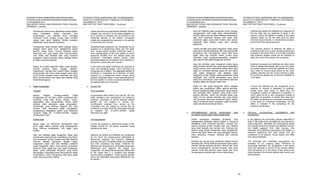 YAYASAN PUTERA SAMPOERNA DAN ENTITAS ANAK
CATATAN ATAS LAPORAN KEUANGAN KONSOLIDASIAN
31 DESEMBER 2014
DAN UNTUK TAHUN YANG BERAKHIR PADA TANGGAL
TERSEBUT - Lanjutan
YAYASAN PUTERA SAMPOERNA AND ITS SUBSIDIARIES
NOTES TO CONSOLIDATED FINANCIAL STATEMENTS
DECEMBER 31, 2014
AND FOR THE YEAR THEN ENDED - Continued
- 19 -
Pembayaran sewa harus dipisahkan antara bagian
yang merupakan beban keuangan dan
pengurangan dari liabilitas sewa sehingga
mencapai suatu tingkat bunga yang konstan
(tetap) atas saldo liabilitas. Rental kontinjen
dibebankan pada periode terjadinya.
Lease payments are apportioned between finance
charges and reduction of the lease obligation so
as to achieve a constant rate of interest on the
remaining balance of the liability. Contingent
rentals are recognised as expenses in the periods
in which they are incurred.
Pembayaran sewa operasi diakui sebagai beban
dengan dasar garis lurus (straight-line basis)
selama masa sewa, kecuali terdapat dasar
sistematis lain yang dapat lebih mencerminkan
pola waktu dari manfaat aset yang dinikmati
pengguna. Rental kontinjen diakui sebagai beban
di dalam periode terjadinya.
Operating lease payments are recognised as an
expense on a straight-line basis over the lease
term, except where another systematic basis is
more representative of the time pattern in which
economic benefits from the leased asset are
consumed. Contingent rentals arising under
operating leases are recognised as an expense in
the period in which they are incurred.
Dalam hal insentif diperoleh dalam sewa operasi,
insentif tersebut diakui sebagai liabilitas.
Keseluruhan manfaat dari insentif diakui sebagai
pengurangan dari biaya sewa dengan dasar garis
lurus kecuali terdapat dasar sistematis lain yang
lebih mencerminkan pola waktu dari manfaat yang
dinikmati pengguna.
In the event that lease incentives are received to
enter into operating leases, such incentives are
recognised as a liability. The aggregate benefit of
incentives is recognised as a reduction of rental
expense on a straight-line basis, except where
another systematic basis is more representative of
the time pattern in which economic benefits from
the leased asset are consumed.
s. Pajak Penghasilan s. Income Tax
Yayasan
Sesuai dengan Undang-undang Pajak
Penghasilan No. 36 Tahun 2008, sumbangan dan
kontribusi yang tidak terkait dengan usaha,
kepemilikan atau pengendalian antara pihak
berelasi tidak dikenakan pajak penghasilan.
Sumbangan yang diterima Yayasan dari para
donatur tidak dikenakan pajak penghasilan
sebagaimana ditegaskan dalam surat Direktorat
Jenderal Pajak No. S-725/PJ.42/2001 tanggal
29 November 2001.
The Foundation
In accordance with Income Tax Law No. 36 Year
2008, donations and contributions not related to
business, ownership, or control between related
parties are not subject to income tax.
Contributions received from donors by the
Foundation are not subject to income tax as
confirmed by a letter from the Directorate General
of Taxation No. S-725/PJ.42/2001 dated
November 29, 2001.
Entitas Anak
Beban pajak kini ditentukan berdasarkan laba
kena pajak dalam periode yang bersangkutan
yang dihitung berdasarkan tarif pajak yang
berlaku.
The Subsidiaries
Current tax expense is determined based on the
taxable income for the period computed using
prevailing tax rates.
Aset dan liabilitas pajak tangguhan diakui atas
konsekuensi pajak periode mendatang yang timbul
dari perbedaan jumlah tercatat aset dan liabilitas
menurut laporan keuangan dengan dasar
pengenaan pajak aset dan liabilitas. Liabilitas
pajak tangguhan diakui untuk semua perbedaan
temporer kena pajak dan aset pajak tangguhan
diakui untuk perbedaan temporer yang boleh
dikurangkan, sepanjang besar kemungkinan dapat
dimanfaatkan untuk mengurangi laba kena pajak
pada masa yang akan datang.
Deferred tax assets and liabilities are recognised
for the future tax consequences attributable to
differences between the financial statement
carrying amounts of existing assets and liabilities
and their respective tax bases. Deferred tax
liabilities are recognised for all taxable temporarily
differences and deferred tax assets are
recognised for deductible temporarily differences
to the extent that it is probable that taxable
income will be available in future periods against
which the deductible temporarily differences can
be utilized.
YAYASAN PUTERA SAMPOERNA DAN ENTITAS ANAK
CATATAN ATAS LAPORAN KEUANGAN KONSOLIDASIAN
31 DESEMBER 2014
DAN UNTUK TAHUN YANG BERAKHIR PADA TANGGAL
TERSEBUT - Lanjutan
YAYASAN PUTERA SAMPOERNA AND ITS SUBSIDIARIES
NOTES TO CONSOLIDATED FINANCIAL STATEMENTS
DECEMBER 31, 2014
AND FOR THE YEAR THEN ENDED - Continued
- 20 -
Aset dan liabilitas pajak tangguhan diukur dengan
menggunakan tarif pajak yang diekspektasikan
berlaku dalam periode ketika liabilitas diselesaikan
atau aset dipulihkan dengan tarif pajak (dan
peraturan pajak) yang telah berlaku atau secara
substantif telah berlaku pada akhir periode
pelaporan.
Deferred tax assets and liabilities are measured at
the tax rates that are expected to apply in the
period in which the liability is settled or the asset
realized, based on the tax rates (and tax laws)
that have been enacted, or substantively enacted,
by the end of the reporting period.
Jumlah tercatat aset pajak tangguhan dikaji ulang
pada akhir periode pelaporan dan dikurangi jumlah
tercatatnya jika kemungkinan besar laba kena
pajak tidak lagi tersedia dalam jumlah yang
memadai untuk mengkompensasikan sebagian
atau seluruh aset pajak tangguhan tersebut.
The carrying amount of deferred tax asset is
reviewed at the end of each reporting period and
reduced to the extent that it is no longer probable
that sufficient taxable profits will be available to
allow all or part of the asset to be recovered.
Aset dan liabilitas pajak tangguhan saling hapus
ketika entitas memiliki hak yang dapat dipaksakan
secara hukum untuk melakukan saling hapus aset
pajak kini terhadap liabilitas pajak kini dan ketika
aset pajak tangguhan dan liabilitas pajak
tangguhan terkait dengan pajak penghasilan yang
dikenakan oleh otoritas perpajakan yang sama
serta Grup bermaksud untuk memulihkan aset dan
liabilitas pajak kini dengan dasar neto.
Deferred tax assets and liabilities are offset when
there is legally enforceable right to set off current
tax assets against current tax liabilities and when
they relate to income taxes levied by the same
taxation authority and the Group intends to settle
its current tax assets and current tax liabilities on
a net basis.
Pajak kini dan pajak tangguhan diakui sebagai
beban atau penghasilan dalam laporan aktivitas,
kecuali sepanjang pajak penghasilan yang berasal
dari transaksi atau kejadian yang diakui diluar
laporan aktivitas, dalam hal tersebut pajak juga
diakui di luar laporan aktivitas atau yang timbul
dari akuntansi awal atau kombinasi bisnis. Dalam
kasus kombinasi bisnis, pengaruh pajak termasuk
dalam akuntansi kombinasi bisnis.
Current and deferred tax are recognised as an
expense or income in statement of activities,
except when they relate to items that are
recognised outside of statement of activities, in
which case the tax is also recognised outside of
statement of activities, or where they arise from
the initial accounting for a business combination.
In the case of a business combination, the tax
effect is included in the accounting for the
business combination.
4. PERTIMBANGAN KRITIS AKUNTANSI DAN
ESTIMASI AKUNTANSI YANG SIGNIFIKAN
4. CRITICAL ACCOUNTING JUDGMENTS AND
ESTIMATES
Dalam penerapan kebijakan akuntansi Grup
sebagaimana dijelaskan dalam Catatan 3, Pengurus
diwajibkan untuk membuat penilaian, estimasi dan
asumsi tentang jumlah tercatat aset dan liabilitas
yang tidak tersedia dari sumber lain. Estimasi dan
asumsi yang terkait didasarkan pada pengalaman
historis dan faktor-faktor lain yang dianggap relevan.
Hasil aktualnya mungkin berbeda dari estimasi
tersebut.
In the applying the accounting policies described in
Note 3, the excecutives management are required to
make judgments, estimates and assumptions about
the carrying amounts of assets and liabilities that are
not readily apparent from other sources. The
estimates and underlying assumptions are based on
historical experience and other factors that are
considered to be relevant. Actual results may differ
from these estimates.
Estimasi dan asumsi yang mendasari ditelaah secara
berkelanjutan. Revisi estimasi akuntansi diakui dalam
periode dimana estimasi tersebut direvisi jika revisi
hanya mempengaruhi periode tersebut, atau pada
periode revisi dan periode masa depan jika revisi
mempengaruhi periode saat ini dan masa depan.
The estimates and underlying assumptions are
reviewed on an ongoing basis. Revisions to
accounting estimates are recognised in the period
which the estimate is revised if the revision affects
only that period, or in the period of the revision and
future periods if the revision affects both current and
future periods.
 