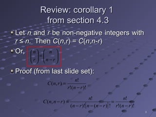 1506 binomial-coefficients | PPT