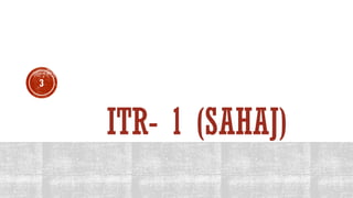 ITR- 1 (SAHAJ)
3
 