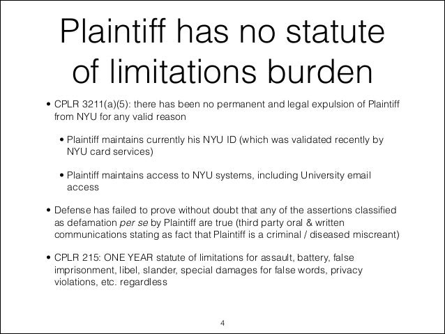 article 78 statute of limitations