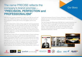 PRECISE TRADING LLC, Dubai | PDF