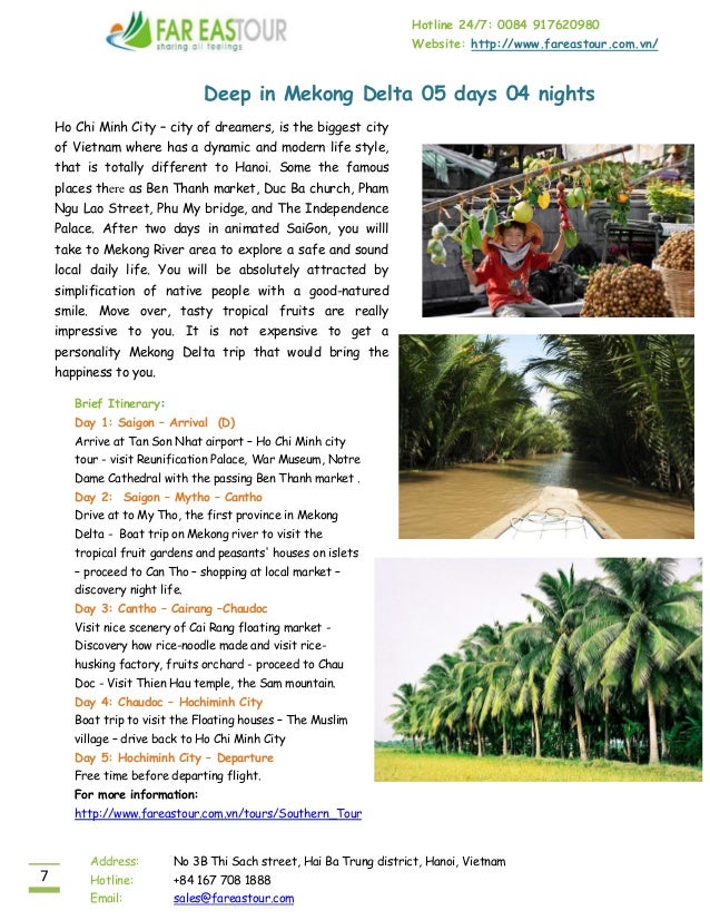travel brochure for vietnam
