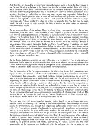 To my German friends