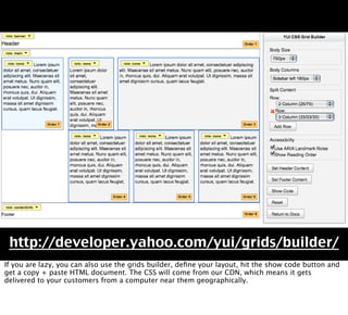 Professional web development with libraries