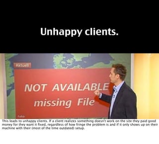 Professional web development with libraries