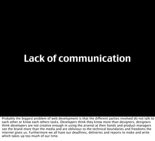 Professional web development with libraries