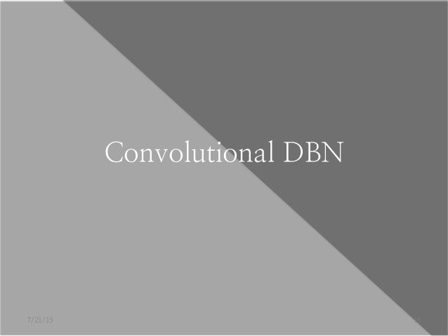 convolutional deep belief networks for scalable unsupervised learning of hierarchical representations