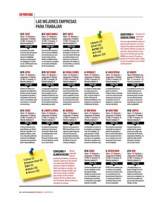 Las Mejores Empresas para Trabajar. Ranking Actualidad Económica