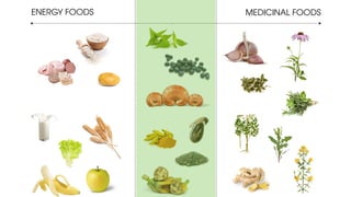 ENERGY FOODS MEDICINAL FOODS
 