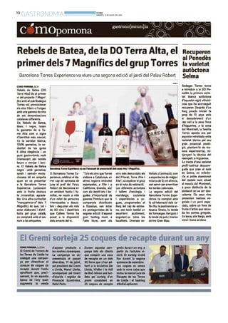 10
GASTRONOMIA BONDIA
DIMARTS, 15 DE JULIOL DEL 2014
10
GASTRONOMIA BONDIA
DIMARTS, 15 DE JULIOL DEL 2014
 