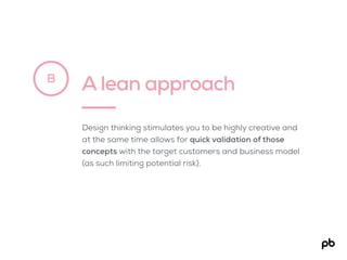 THE ROLE OF DESIGN THINKING