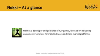Nekki - game publisher