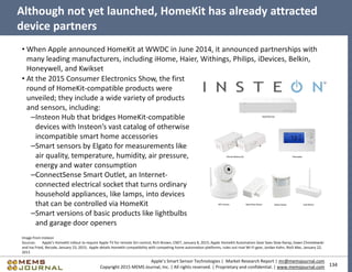 134
Apple’s Smart Sensor Technologies | Market Research Report | mr@memsjournal.com
Copyright 2015 MEMS Journal, Inc. | Al...