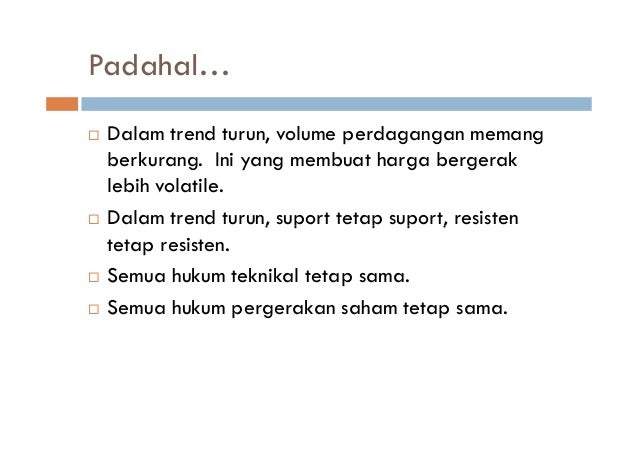Trend mengikuti sistem perdagangan saham
