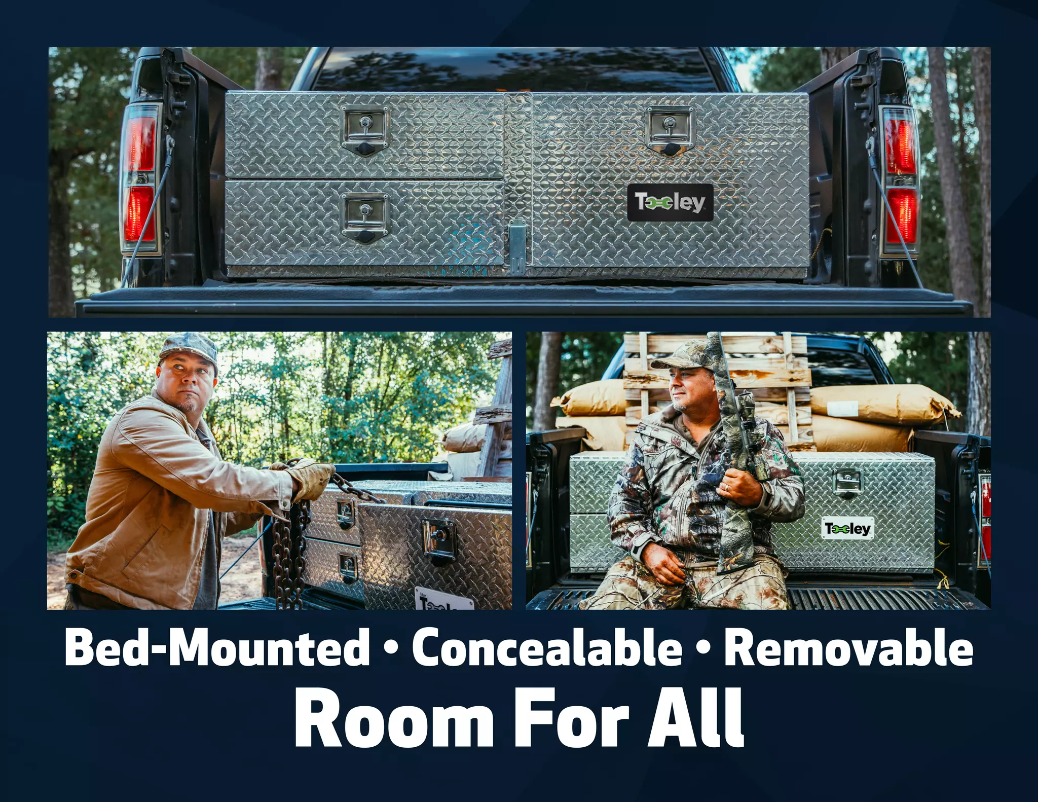 Bed-Mounted • Concealable • Removable
Room For All