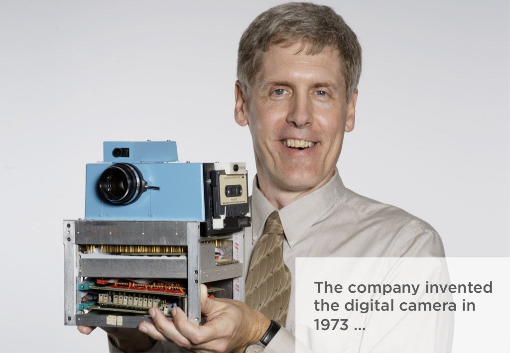 The company invented the digital