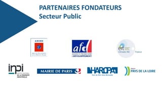 PARTENAIRES FONDATEURS
Secteur Public
 