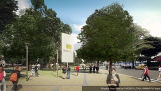 ©Proyecto Grupo Verde ltda. PARQUE CULTURAL URBANO P93- Bogota
 