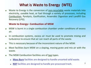 MSW to Energy - Ravi Kant | PPTX