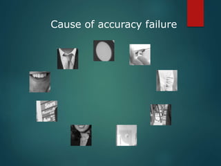 Cause of accuracy failure
 