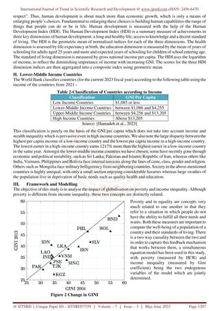 Globalisation and its Impact on Poverty and Inequality Case Study of ...