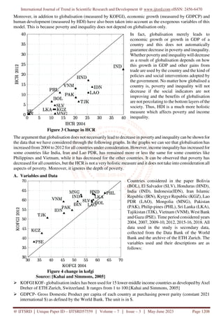 Globalisation and its Impact on Poverty and Inequality Case Study of ...