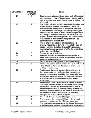 150 PMP Questions | PDF