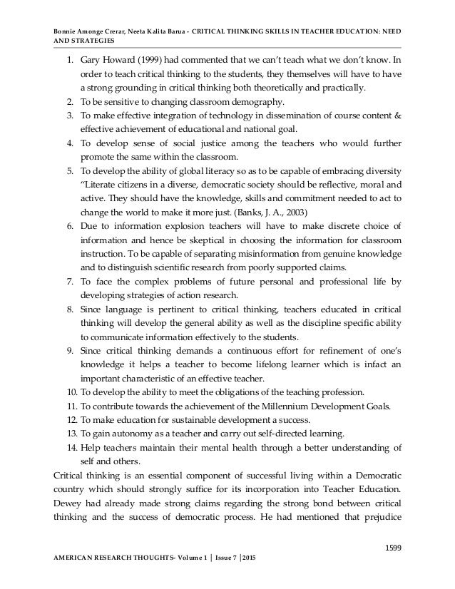 Critical thinking evaluation and deduction assignment Critical thinking evaluation and deduction assignment