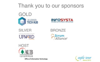 Thank you to our sponsors
GOLD
SILVER BRONZE
HOST
 