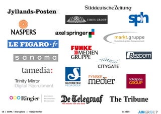 15 | ICMA - Disruptors | Katja Riefler © 2015
 