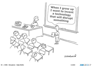 44 | ICMA - Disruptors| Katja Riefler © 2015
 