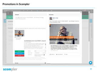 51
Promotions in Scompler
 