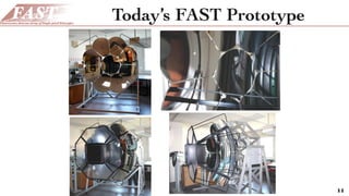 Today’s FAST Prototype
11
FAST mechanical construction – october 2015
 