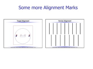Some more Alignment Marks 