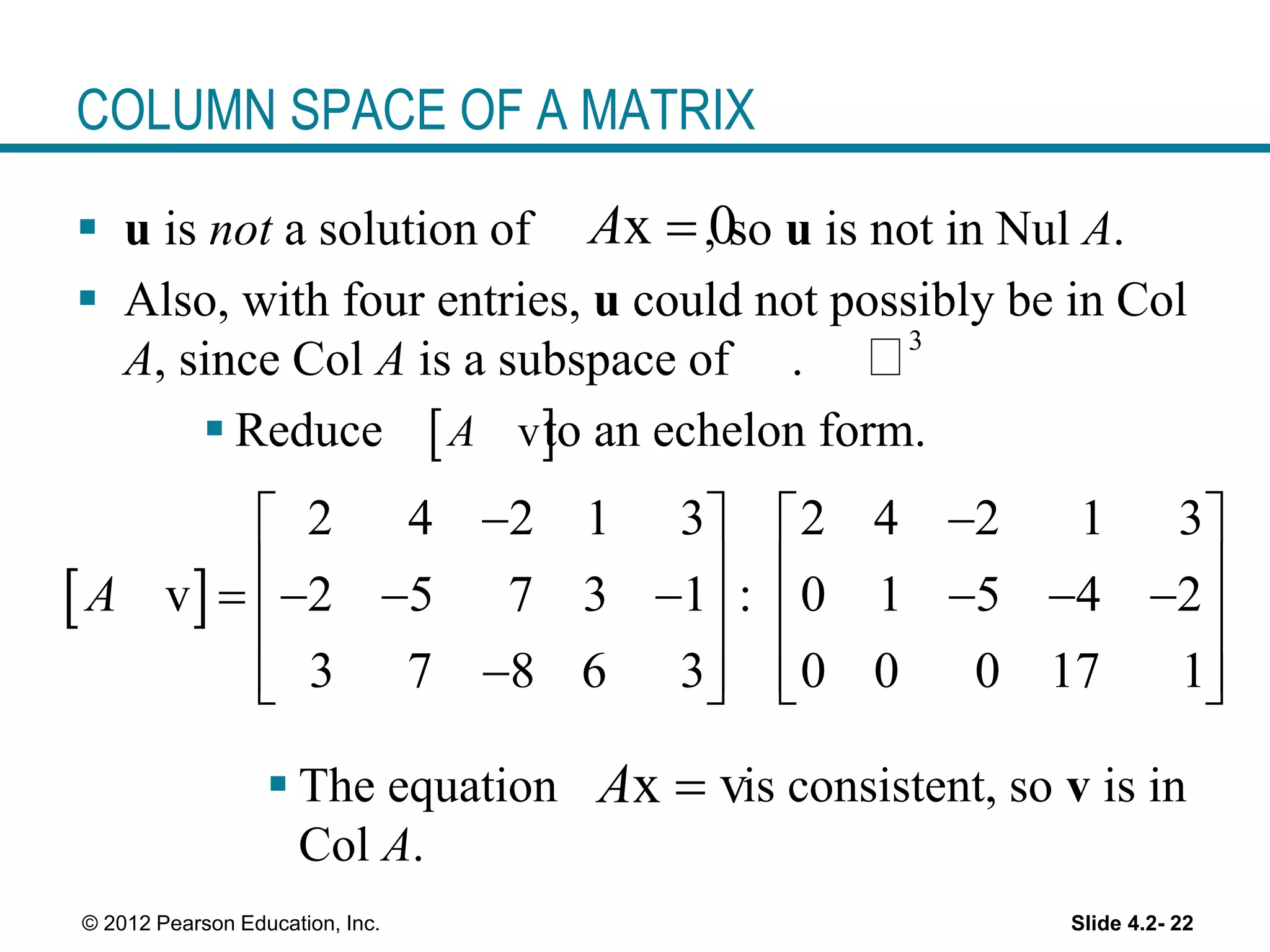 Vector space and subspace pptx