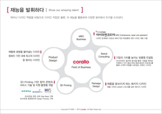 2015 CORALLO DESIGN PORTFOLIO
 