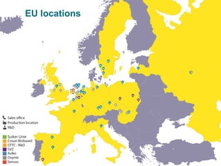 EU locations
 
