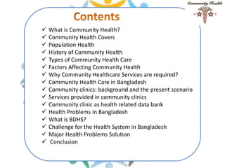 Current Health Status of Bangladesh | PPT