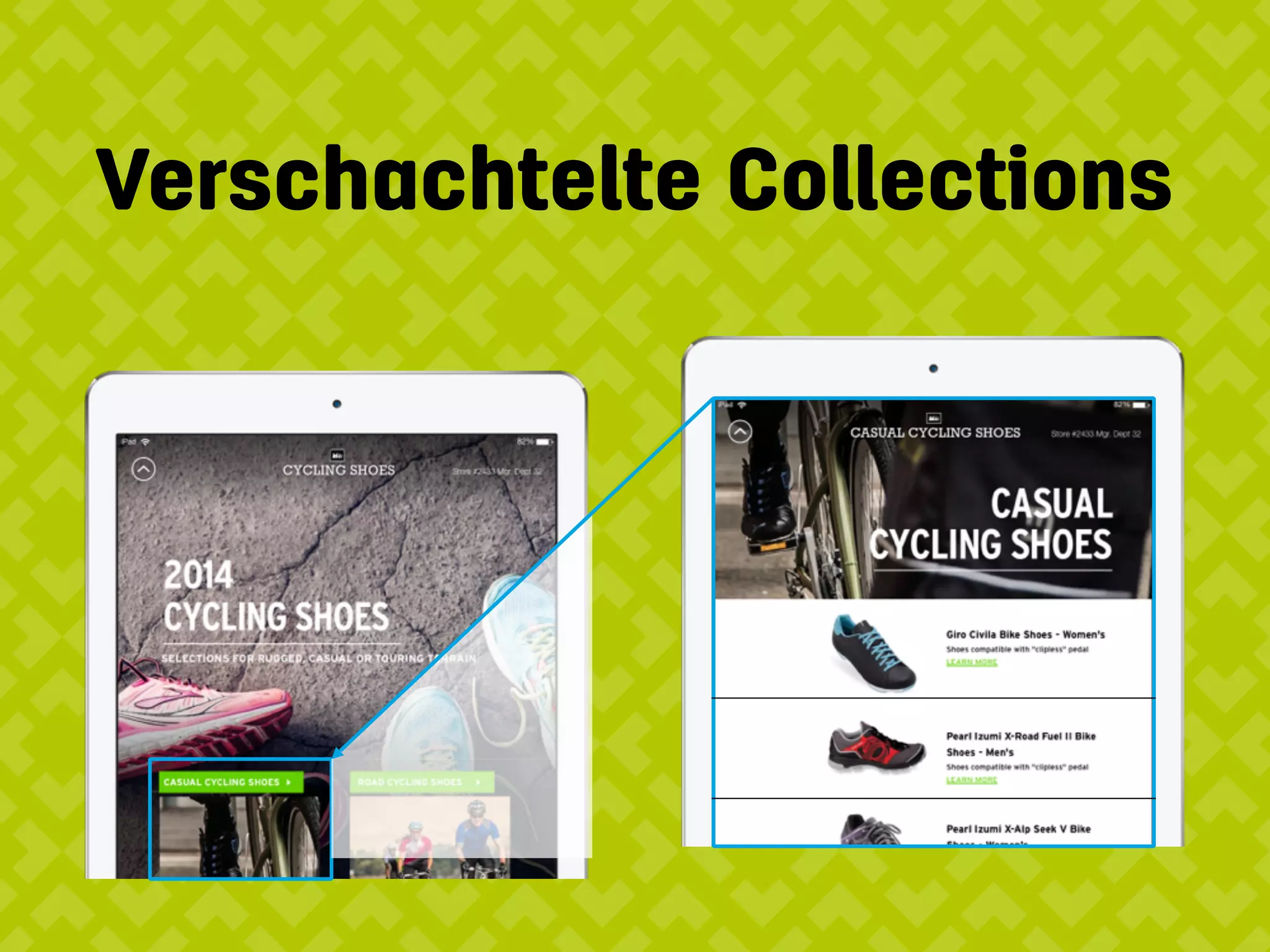 Verschachtelte Collections
 