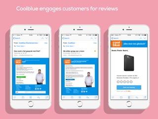 Coolblue engages customers for reviews
 