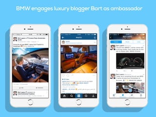 BMW engages luxury blogger Bart as ambassador
 
