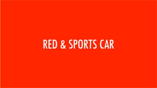 RED & SPORTS CAR
 